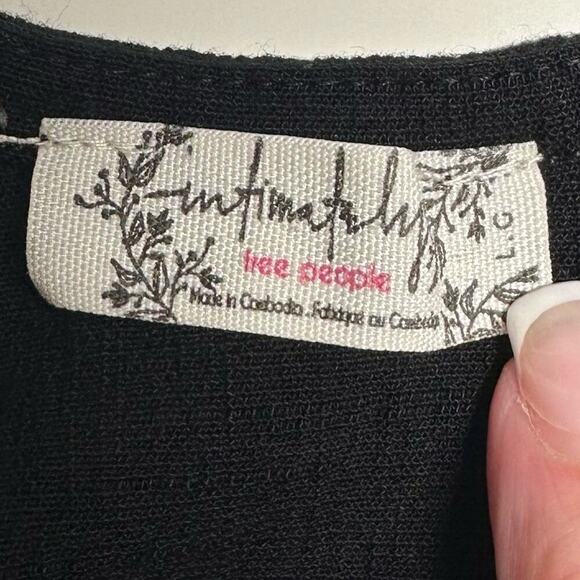 Intimately Free People | Ribbed Bodysuit | Black | Large - Picture 6 of 15